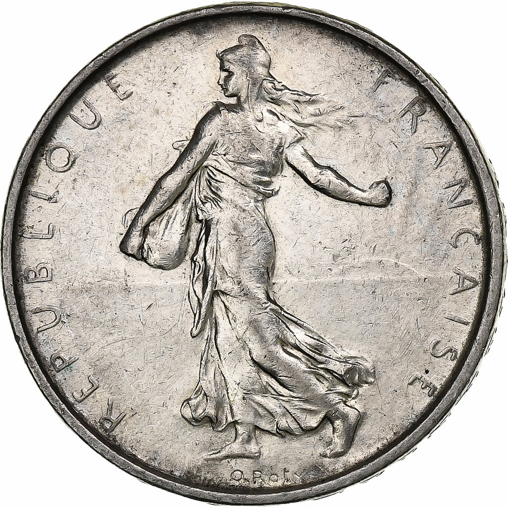 France, 5 Francs, Semeuse, 1961, Paris, Silver, EF(40-45), Gadoury:770, KM:926