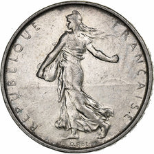 France, 5 Francs, Semeuse, 1961, Paris, Silver, EF(40-45), Gadoury:770, KM:926