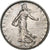 Frankrijk, 5 Francs, Semeuse, 1962, Paris, Zilver, ZF+, Gadoury:770, KM:926
