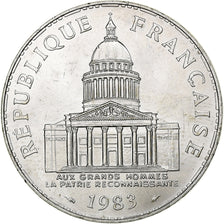 France, 100 Francs, Panthéon, 1983, Paris, Silver, AU(55-58), Gadoury:898