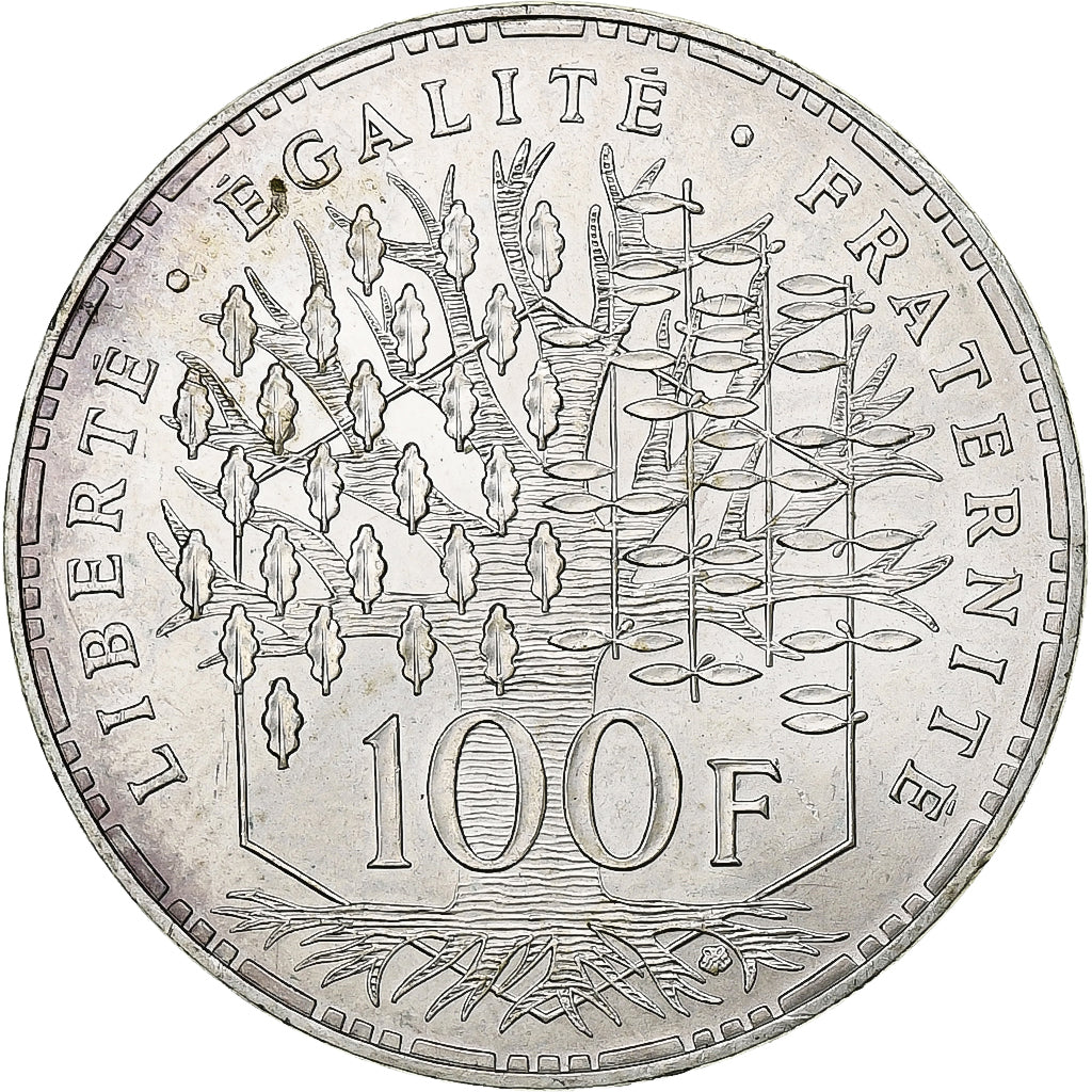 France, 100 Francs, Panthéon, 1984, Paris, Argent, SUP+, Gadoury:898, KM:951.1