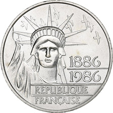 France, 100 Francs, Statue de la Liberté, 1986, Argent, SUP+, Gadoury:901