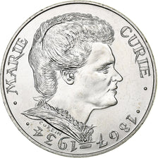 France, 100 Francs, Marie Curie, 1984, Silver, MS(60-62), Gadoury:899, KM:955