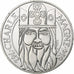 Francja, 100 Francs, Charlemagne, 1990, Paris, Srebro, MS(60-62), Gadoury:905