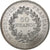França, 50 Francs, Hercule, 1976, Paris, Prata, MS(60-62), Gadoury:882