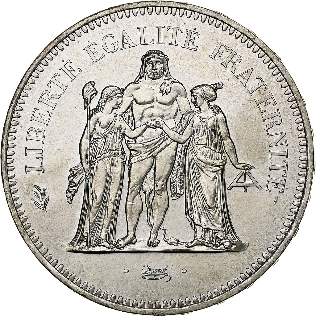 France, 50 Francs, Hercule, 1979, Paris, Argent, SUP+, Gadoury:882, KM:941.1