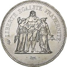 France, 50 Francs, Hercule, 1979, Paris, Argent, SUP+, Gadoury:882, KM:941.1
