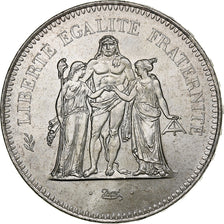 France, 50 Francs, Hercule, 1975, Paris, Argent, SPL, Gadoury:882, KM:941.1
