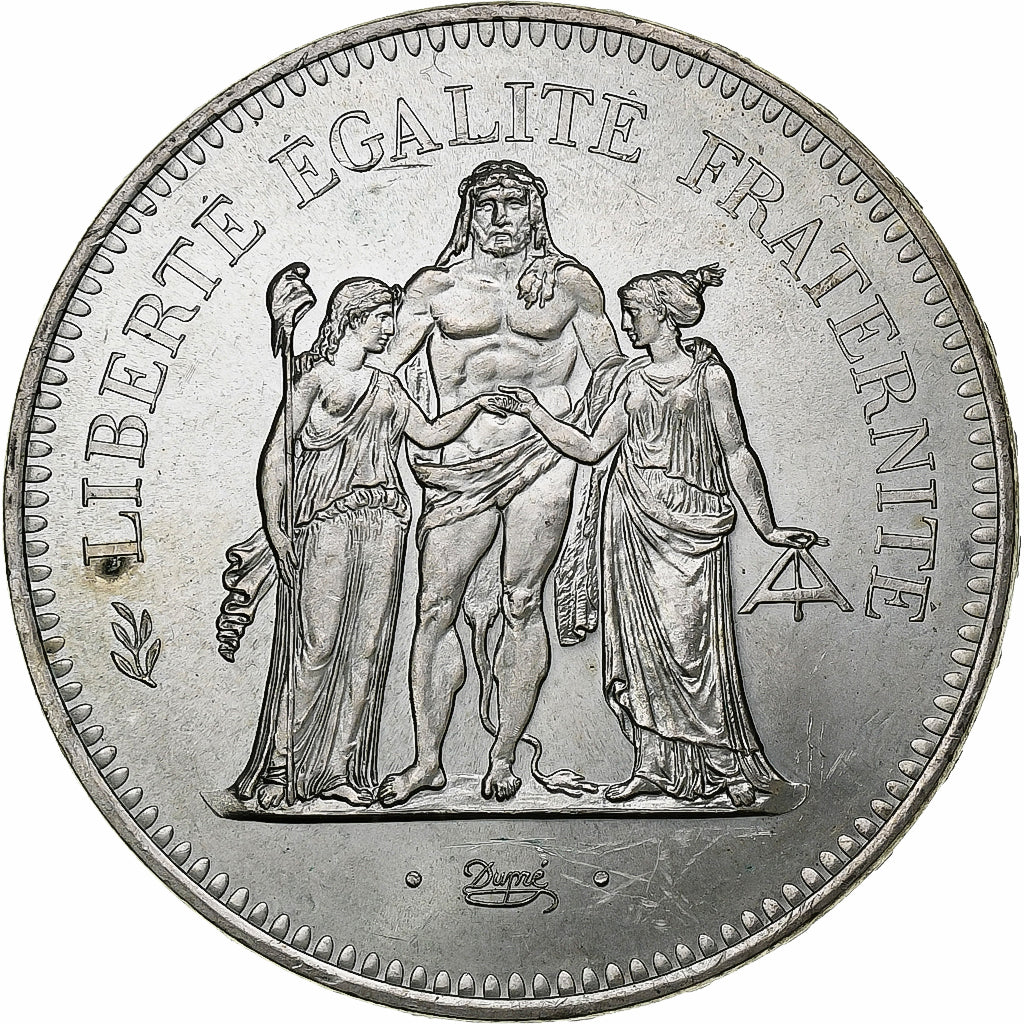 Frankreich, 50 Francs, Hercule, 1974, Paris, Silber, VZ+, Gadoury:882, KM:941.1