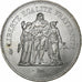 Frankreich, 50 Francs, Hercule, 1974, Paris, Silber, VZ+, Gadoury:882, KM:941.1