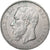 België, Leopold II, 5 Francs, 5 Frank, 1872, Zilver, ZF, KM:24