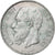 Bélgica, Leopold II, 5 Francs, 5 Frank, 1876, Plata, MBC, KM:24