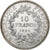 França, 10 Francs, Hercule, 1966, Paris, Prata, MS(60-62), Gadoury:813, KM:932