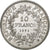 França, 10 Francs, Hercule, 1971, Paris, Prata, EF(40-45), KM:932