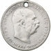 Autriche, Franz Joseph I, Corona, 1895, Argent, TB, KM:2804