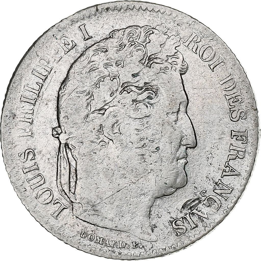 Frankreich, Franc, Louis-Philippe, 1839, Paris, Silber, SGE, KM:743.1