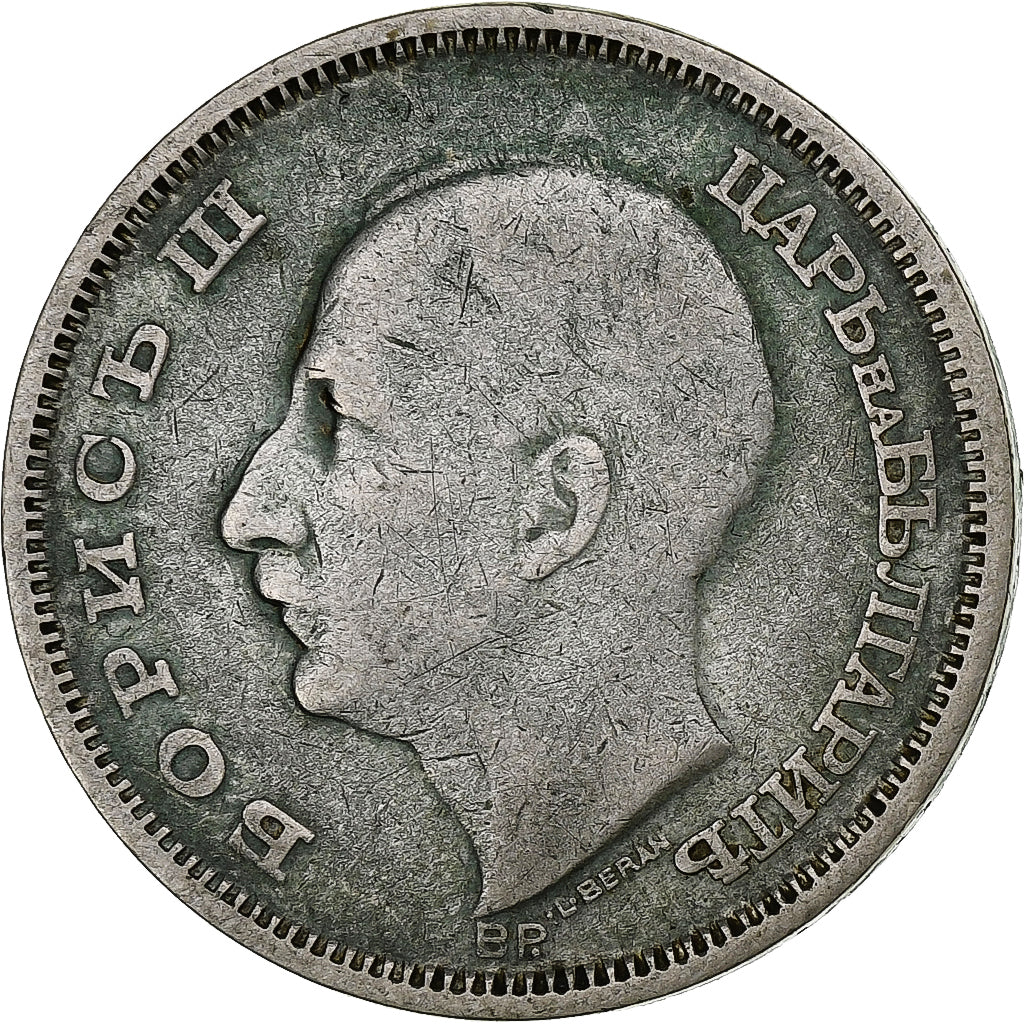 Bulgarien, 50 Leva, 1930, Budapest, Silber, S+, KM:42