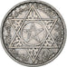 Morocco, Mohammed V, 100 Francs, 1953, Paris, Silver, AU(50-53), KM:52
