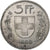 Switzerland, 5 Francs, 1922, Bern, Silver, AU(50-53), KM:37