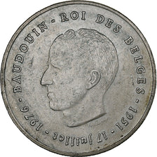 België, 250 Francs, 250 Frank, 1976, Zilver, ZF+, KM:157.1