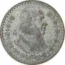 Mexico, Peso, 1966, Mexico City, Silver, AU(50-53), KM:459
