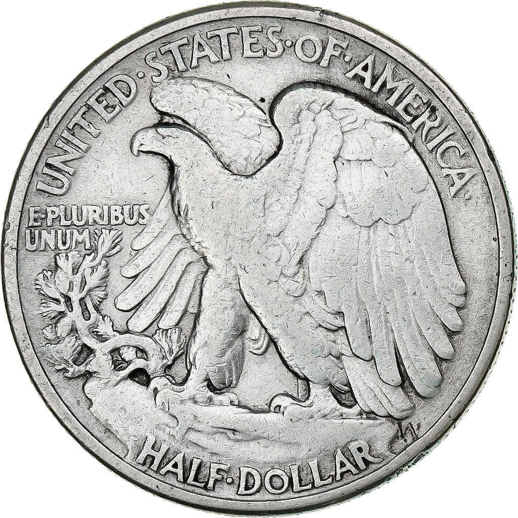 United States, Half Dollar, Walking Liberty Half Dollar, 1941, U.S. Mint
