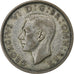 Großbritannien, George VI, 1/2 Crown, 1939, Silber, S+, KM:856