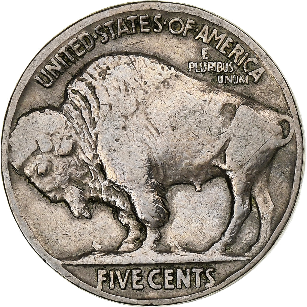 Stati Uniti, 5 Cents, Buffalo Nickel, 1926, U.S. Mint, Rame-nichel, MB, KM:134
