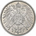 GERMANY - EMPIRE, Wilhelm II, Mark, 1910, Muldenhütten, Silver, EF(40-45)