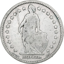 Switzerland, Franc, 1886, Bern, Silver, VF(20-25), KM:24
