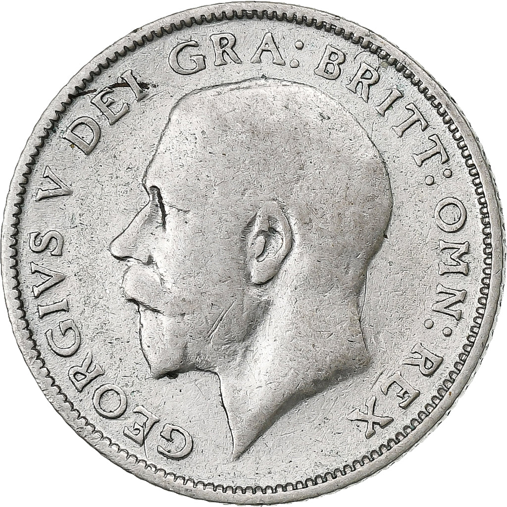 Great Britain, George V, 6 Pence, 1923, Silver, VF(30-35), KM:815a.1
