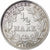 GERMANY - EMPIRE, 1/2 Mark, 1906, Berlin, Silver, EF(40-45), KM:17