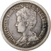 Nederland, Wilhelmina I, 1/2 Gulden, 1913, Zilver, FR, KM:147