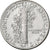 Estados Unidos, Dime, Mercury Dime, 1943, U.S. Mint, Plata, EBC, KM:140