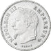Francja, Napoleon III, 20 Centimes, Napoléon III, 1867, Paris, Srebro