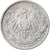 GERMANY - EMPIRE, 1/2 Mark, 1908, Hambourg, Silver, VF(20-25), KM:17