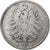 GERMANY - EMPIRE, Wilhelm I, Mark, 1875, Frankfurt, Silver, VF(20-25), KM:7