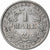 GERMANY - EMPIRE, Wilhelm I, Mark, 1875, Frankfurt, Silver, VF(20-25), KM:7