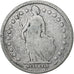 Schweiz, Franc, 1876, Bern, Silber, S, KM:24