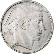 Belgium, 20 Francs, 20 Frank, 1950, Silver, VF(30-35), KM:140.1