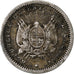 Uruguay, 10 Centesimos, 1877, Uruguay Mint, Silver, VF(20-25), KM:14