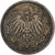 GERMANY - EMPIRE, 1/2 Mark, 1917, Berlin, Silver, EF(40-45), KM:17