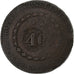 Brazil, Pedro I, 40 Reis,1828, Rio de Janeiro, Copper, VF(20-25), KM:363.1