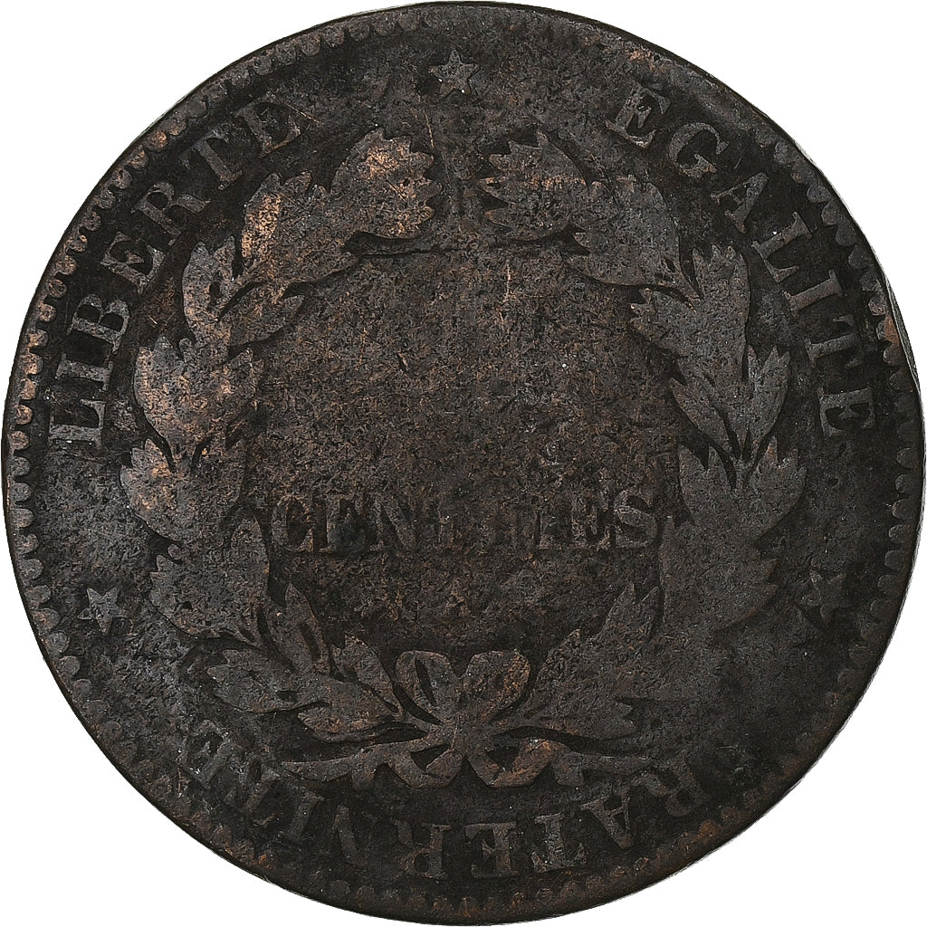 Frankreich, 10 Centimes, Cérès, 1876, Paris, Bronze, SGE, Gadoury:265a