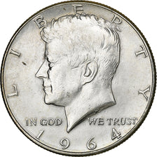 United States, Half Dollar, Kennedy Half Dollar, 1964, U.S. Mint, Silver