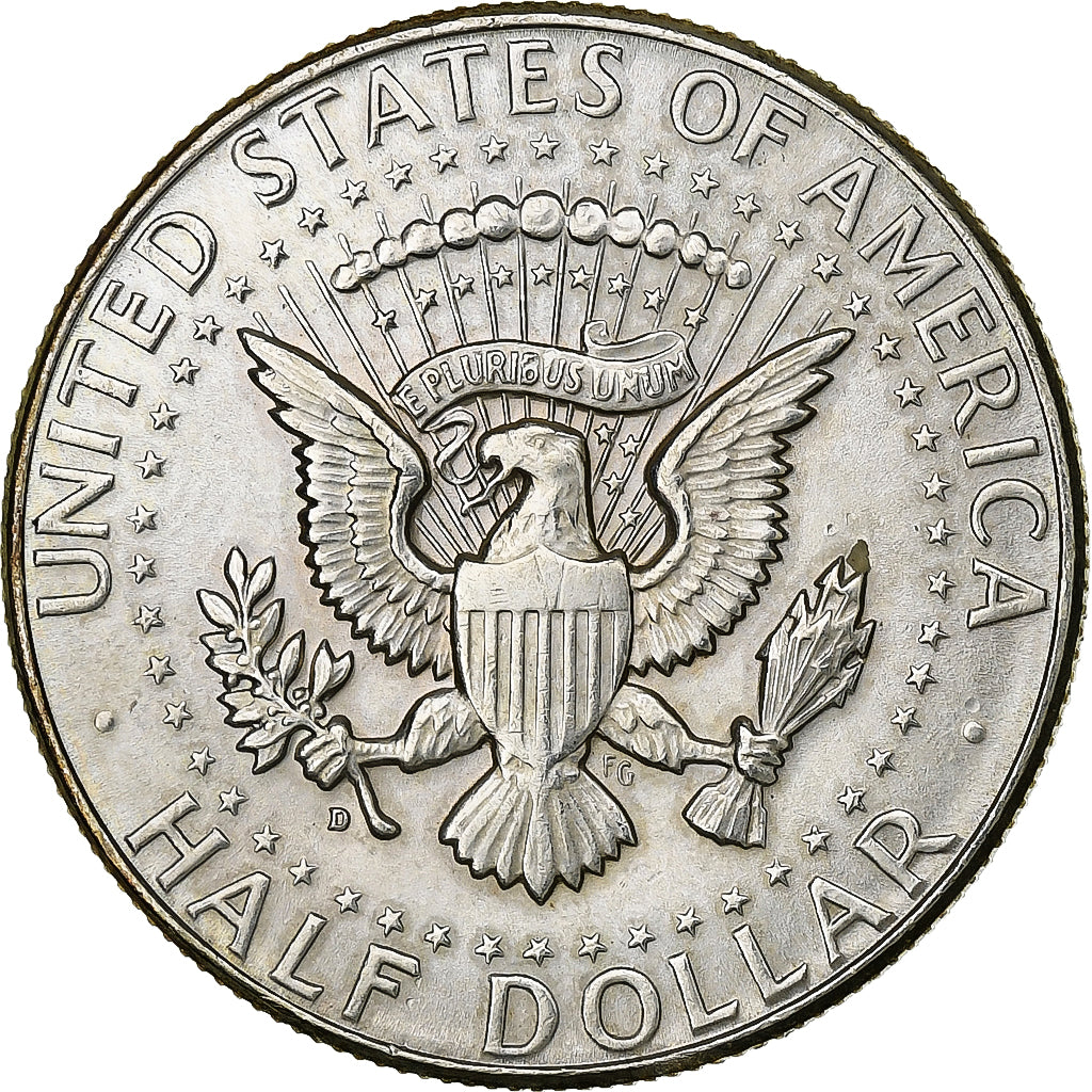 United States, Half Dollar, Kennedy Half Dollar, 1964, U.S. Mint, Silver