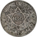 Morocco, Mohammed V, 5 Francs, AH 1352/1933, Paris, Silver, EF(40-45), KM:37