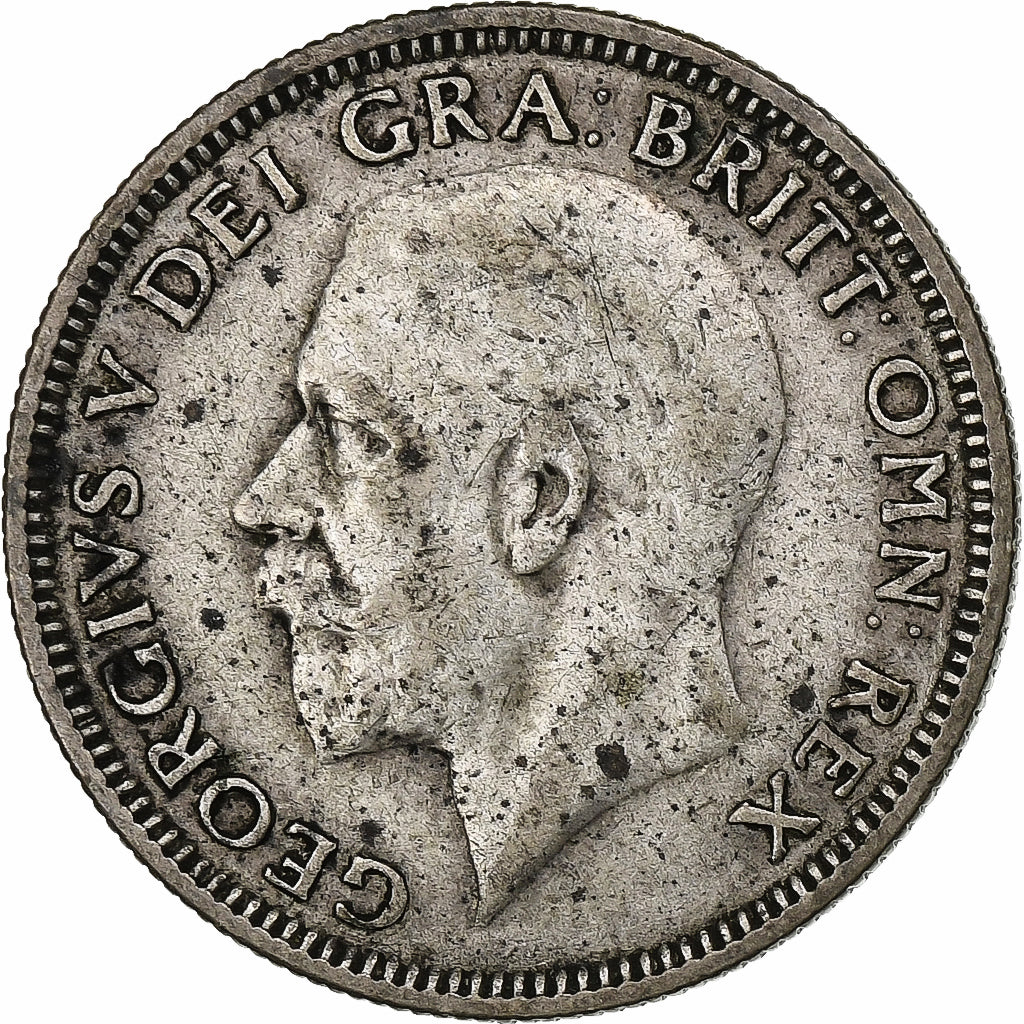 Grã-Bretanha, George V, Shilling, 1935, Prata, EF(40-45), KM:833