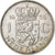 Países Baixos, Juliana, Gulden, 1956, Prata, AU(55-58), KM:184