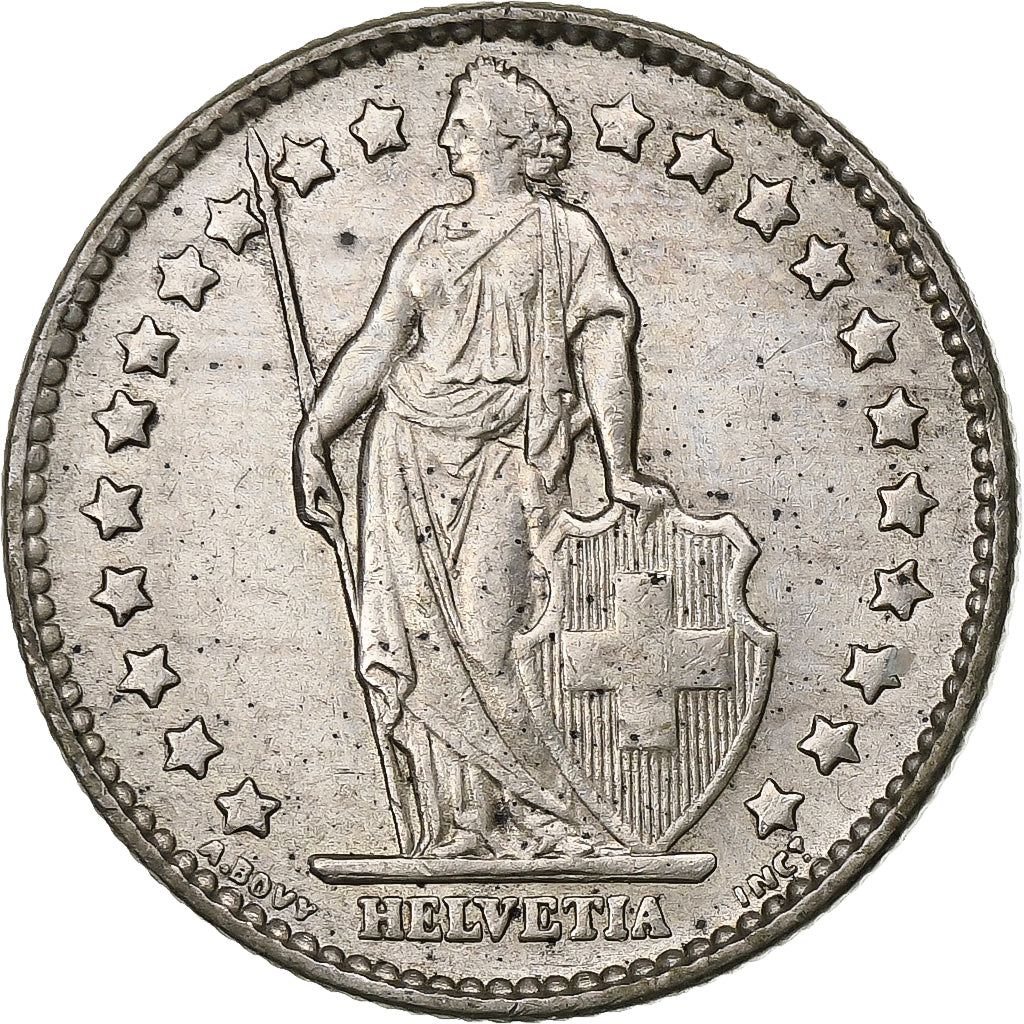 Suisse, Franc, 1963, Bern, Argent, TTB+, KM:24